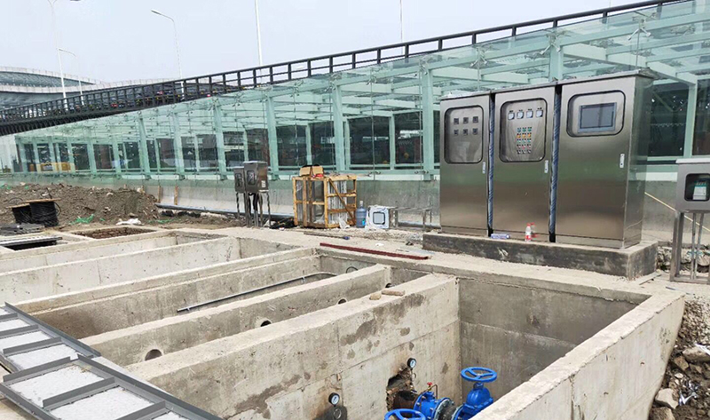 廠家直銷(xiāo) 軟起控制柜 戶(hù)外雙門(mén) 雨水泵站 水泵控制系統(tǒng)